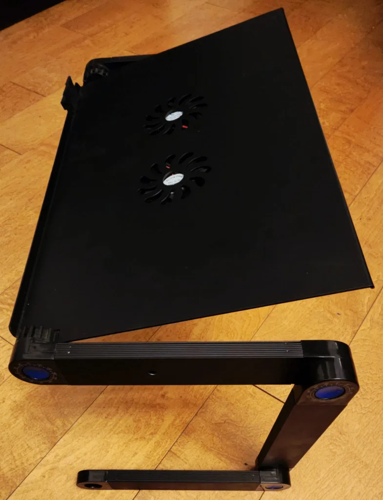 Adjustable Laptop Desk Stand - Black thumbnail