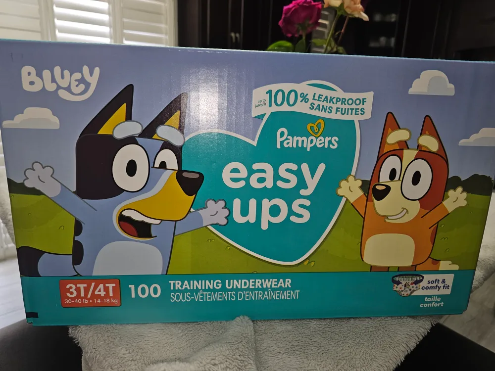 Bluey Pampers Easy Ups 3T/4T Training Underwear thumbnail