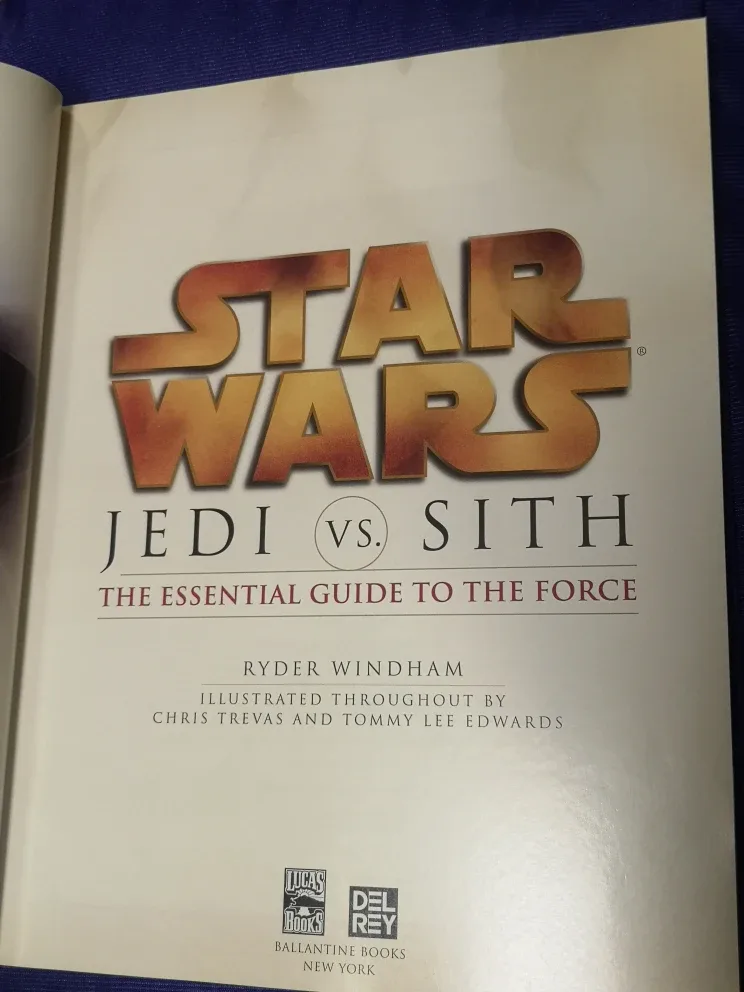 Star Wars Book ~ Essential Guide To The Force image indicator(3)