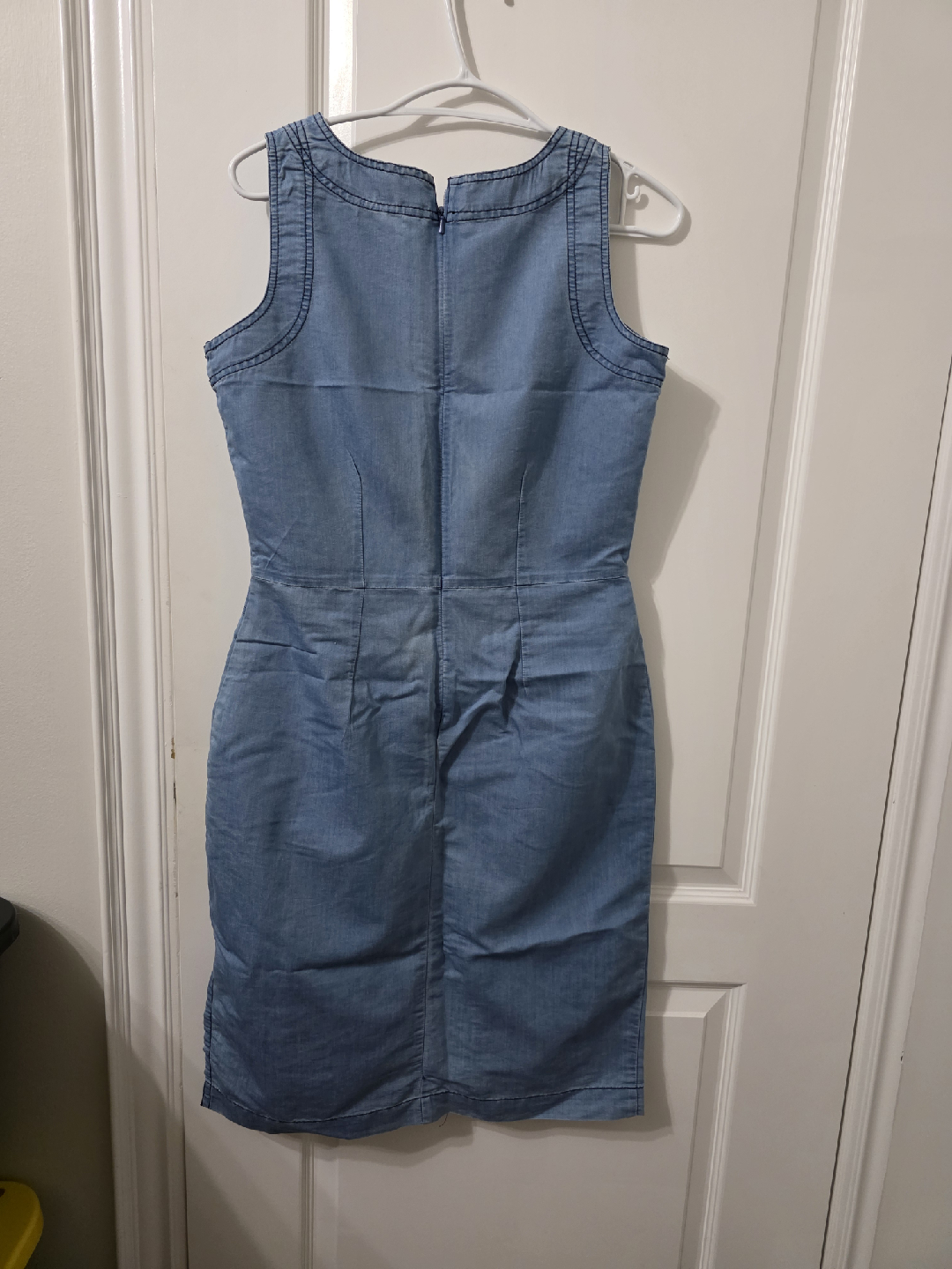 Denim Dress - Sleeveless - photo 2