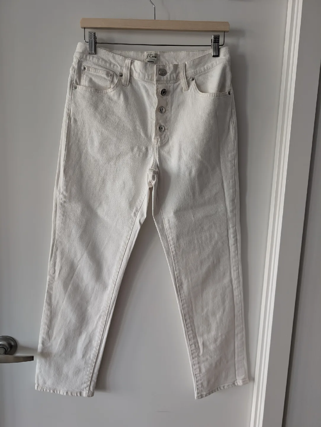 J.Crew Denim off-white Jeans thumbnail