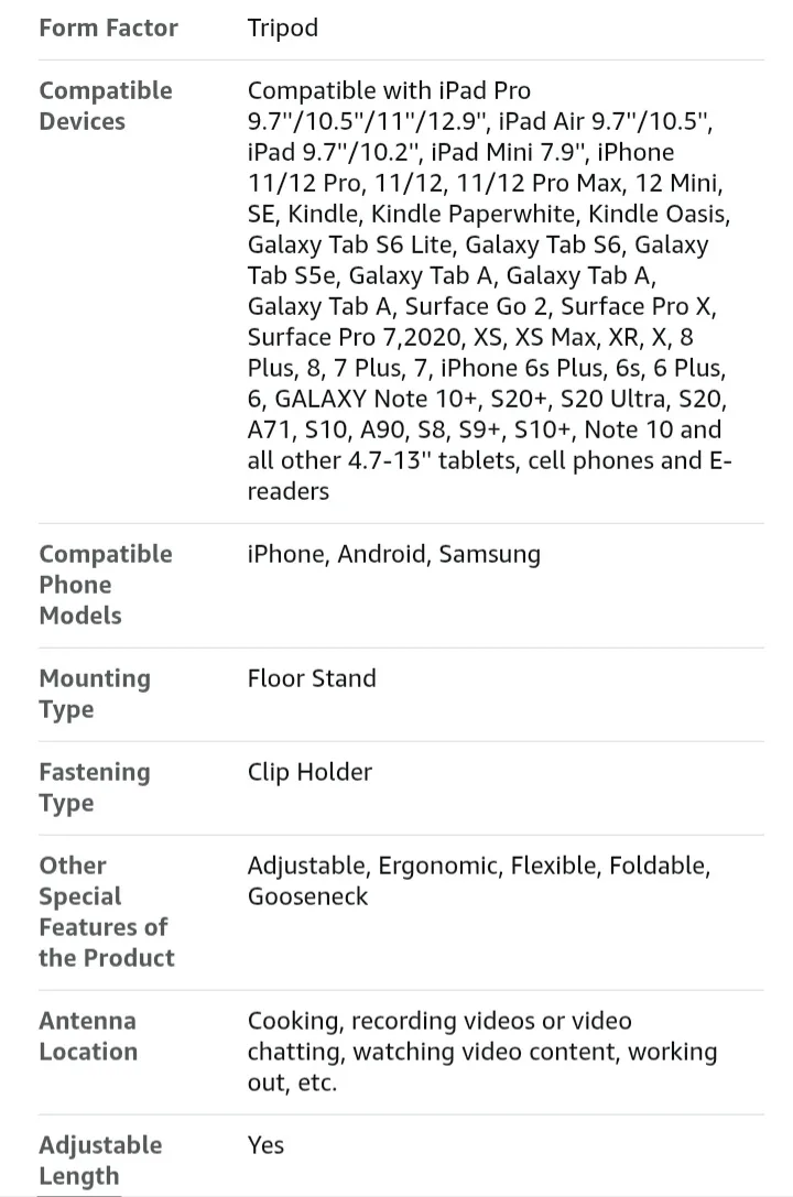🥕 NEW!  CHRISTMAS SPECIAL - Phone/IPad Floor Stand image indicator(6)
