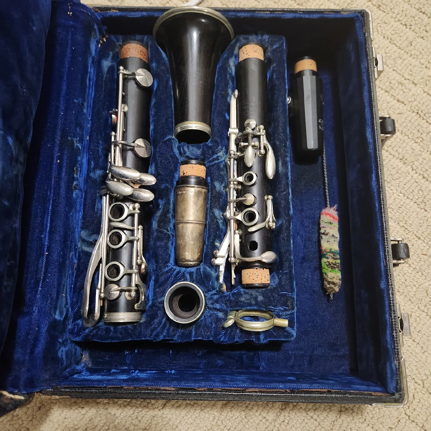 Martin Freres La Monte Clarinet grenadalia wood intermediate image indicator(2)