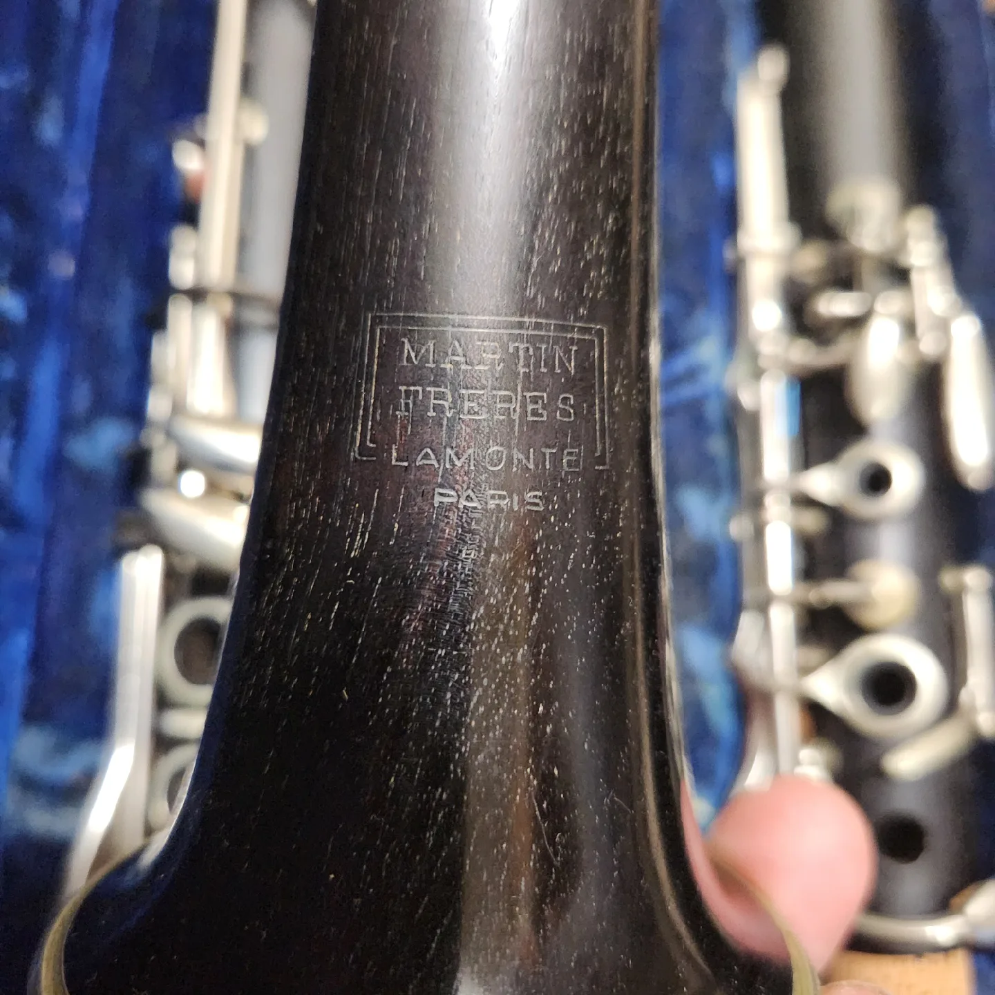 Martin Freres La Monte Clarinet grenadalia wood intermediate image indicator(3)