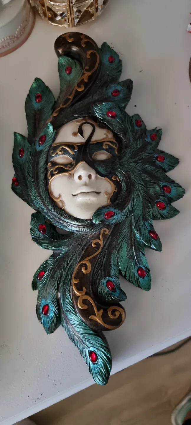 3 Venetian Style Decorative Wall Masks image indicator(2)