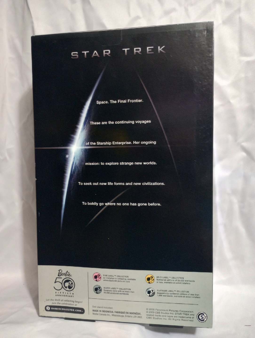 Star Trek Barbie Collector Dolls - Captain Kirk, Spock - photo 2