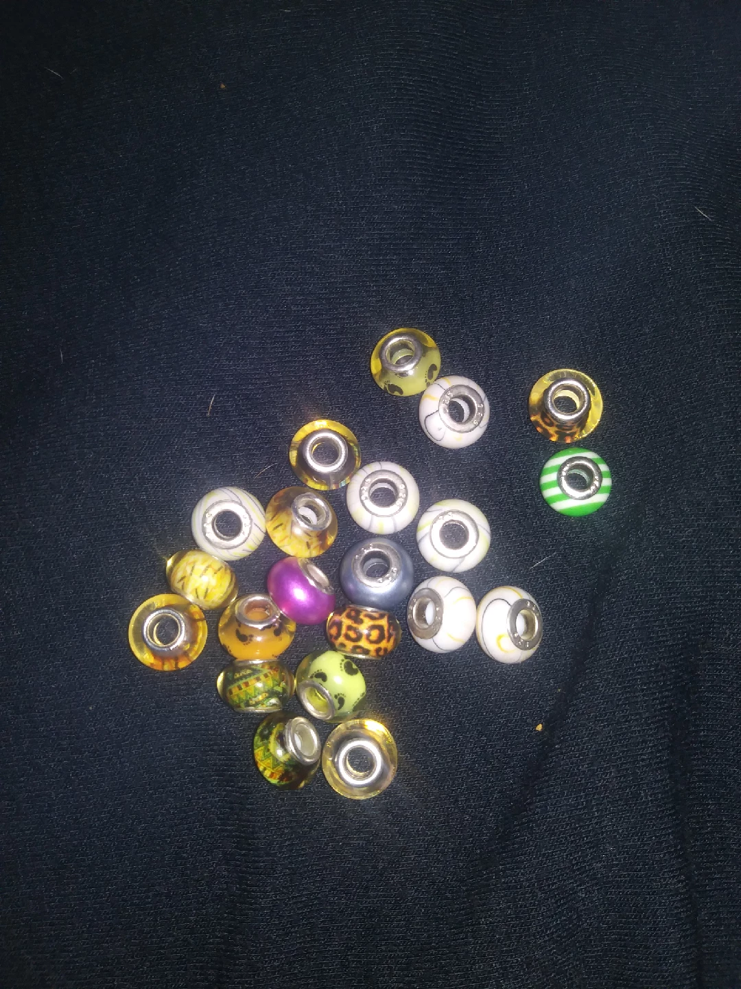 Assorted Pandora-style Beads for the bunch