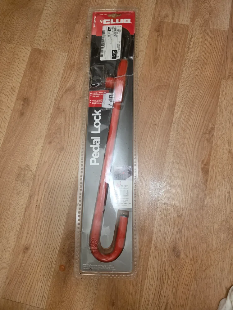 The Club Pedal Lock - New in Package! thumbnail