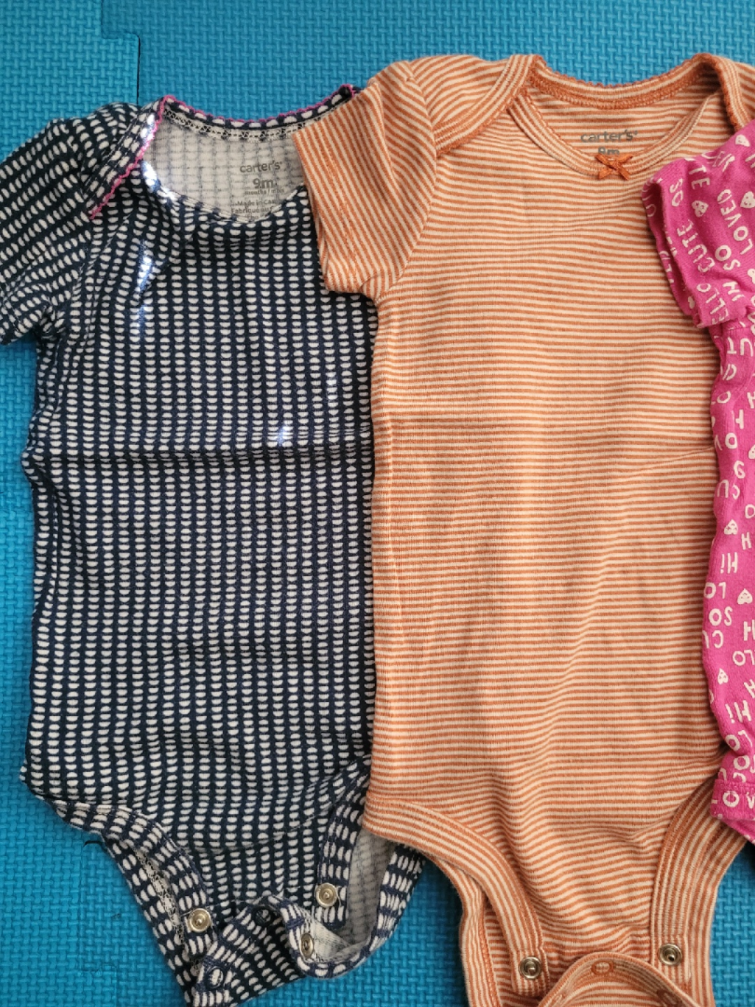 Carter's 9M Baby Bodysuits - Set of 6 - photo 5