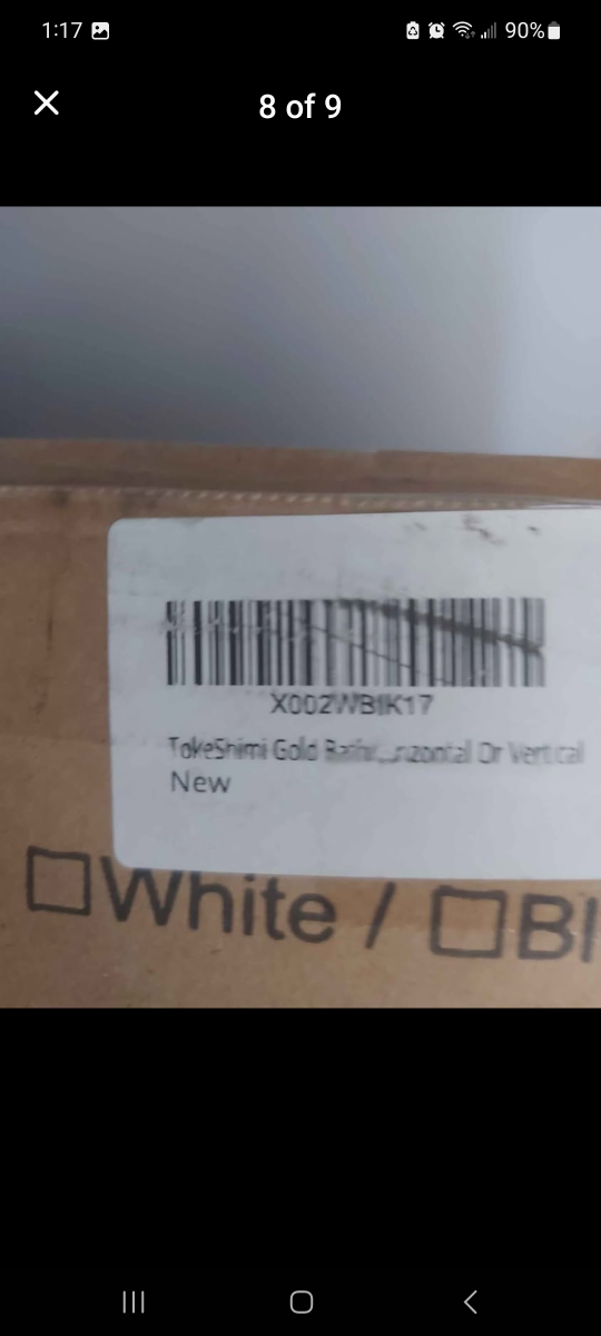 New TokeShimi Gold Bathroom Mirror 40x30 inch - photo 5