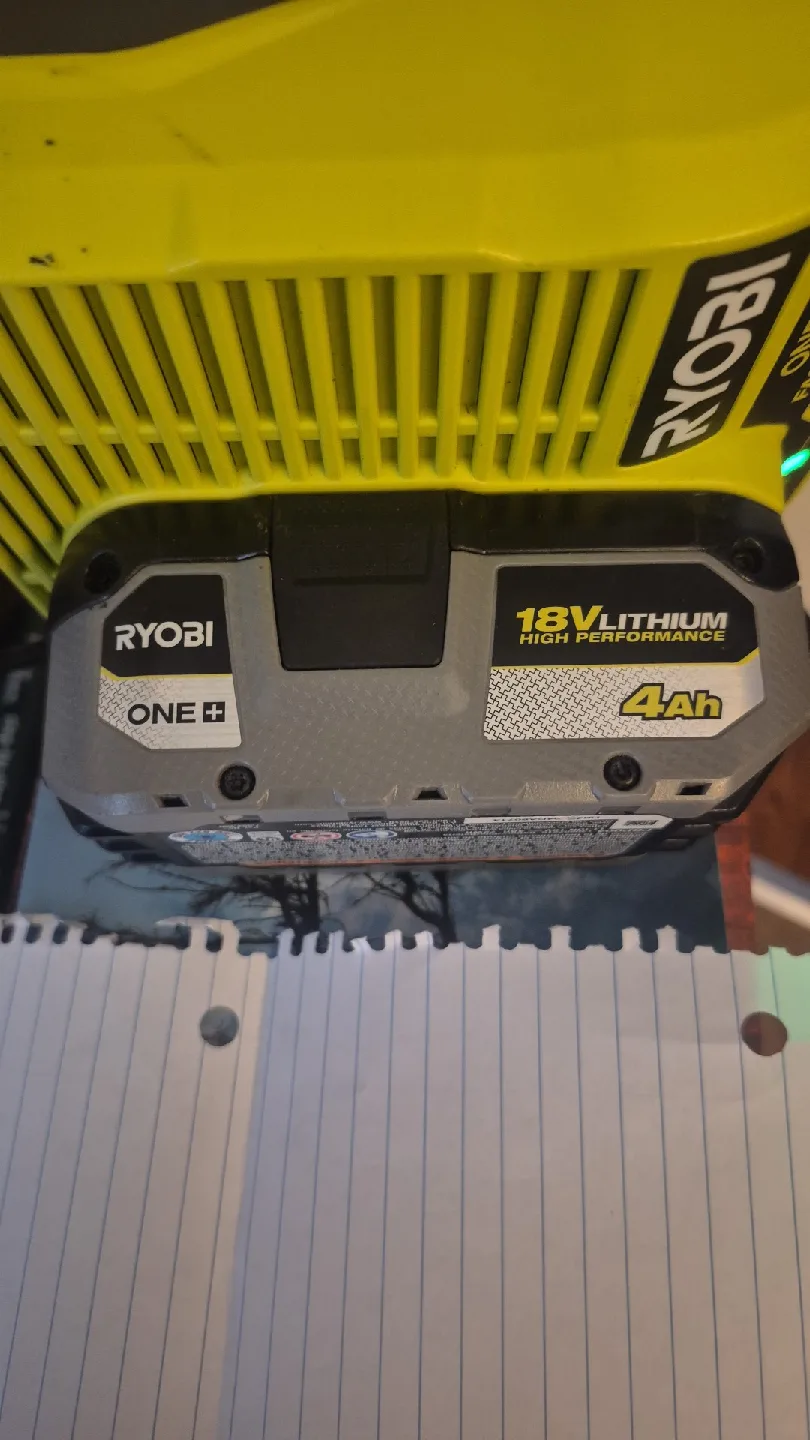 Ryobi ONE+ 18V Lithium 4.0 Ah Battery and Charger Starter Kit image indicator(2)