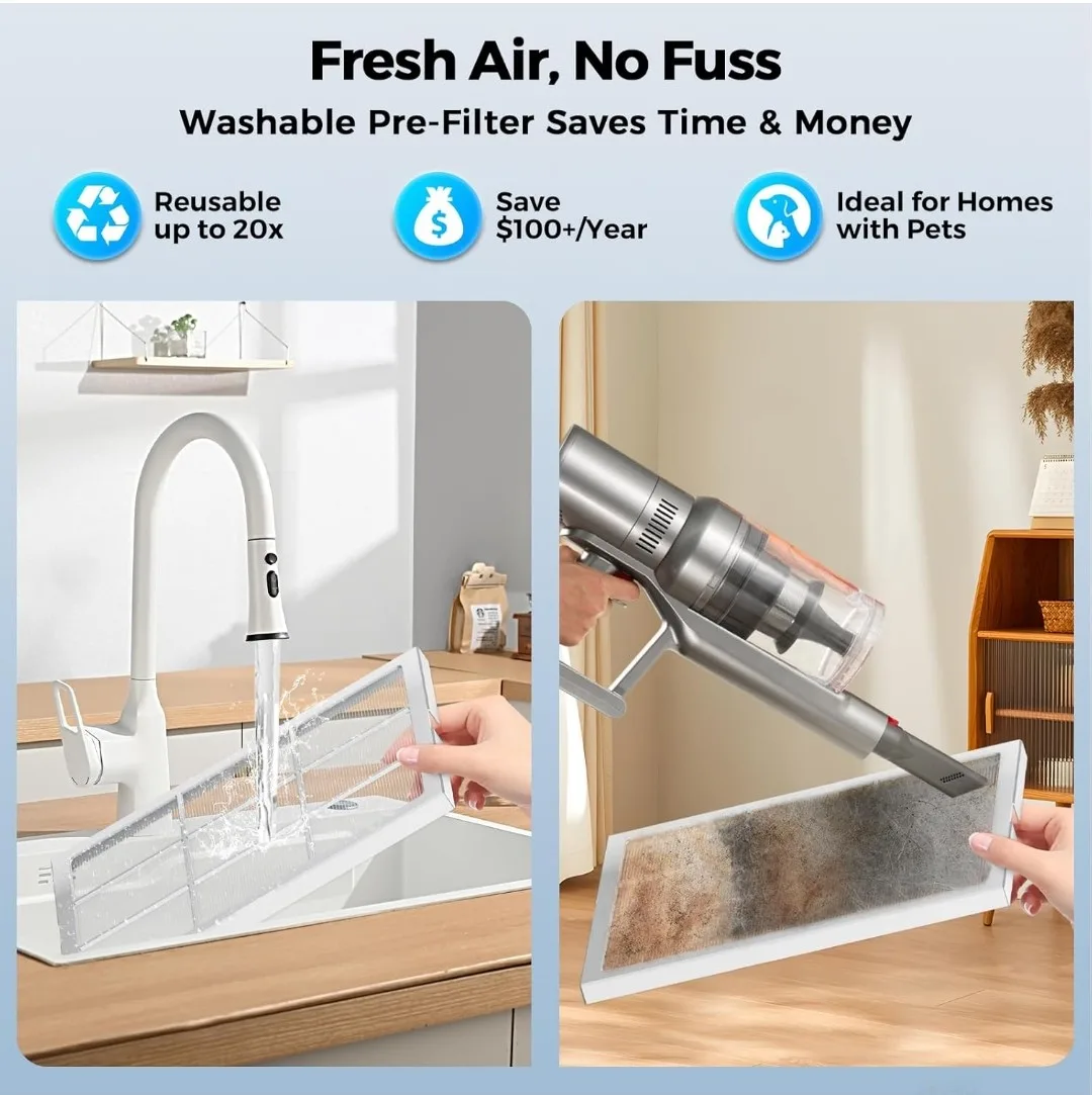 Tebild Air Purifier with AQI Display image indicator(4)