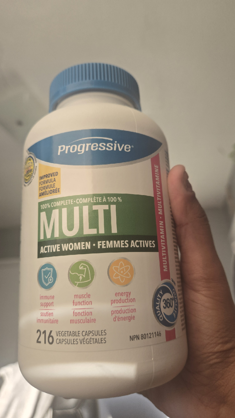 Progressive Multi Active Women - 216 Capsules