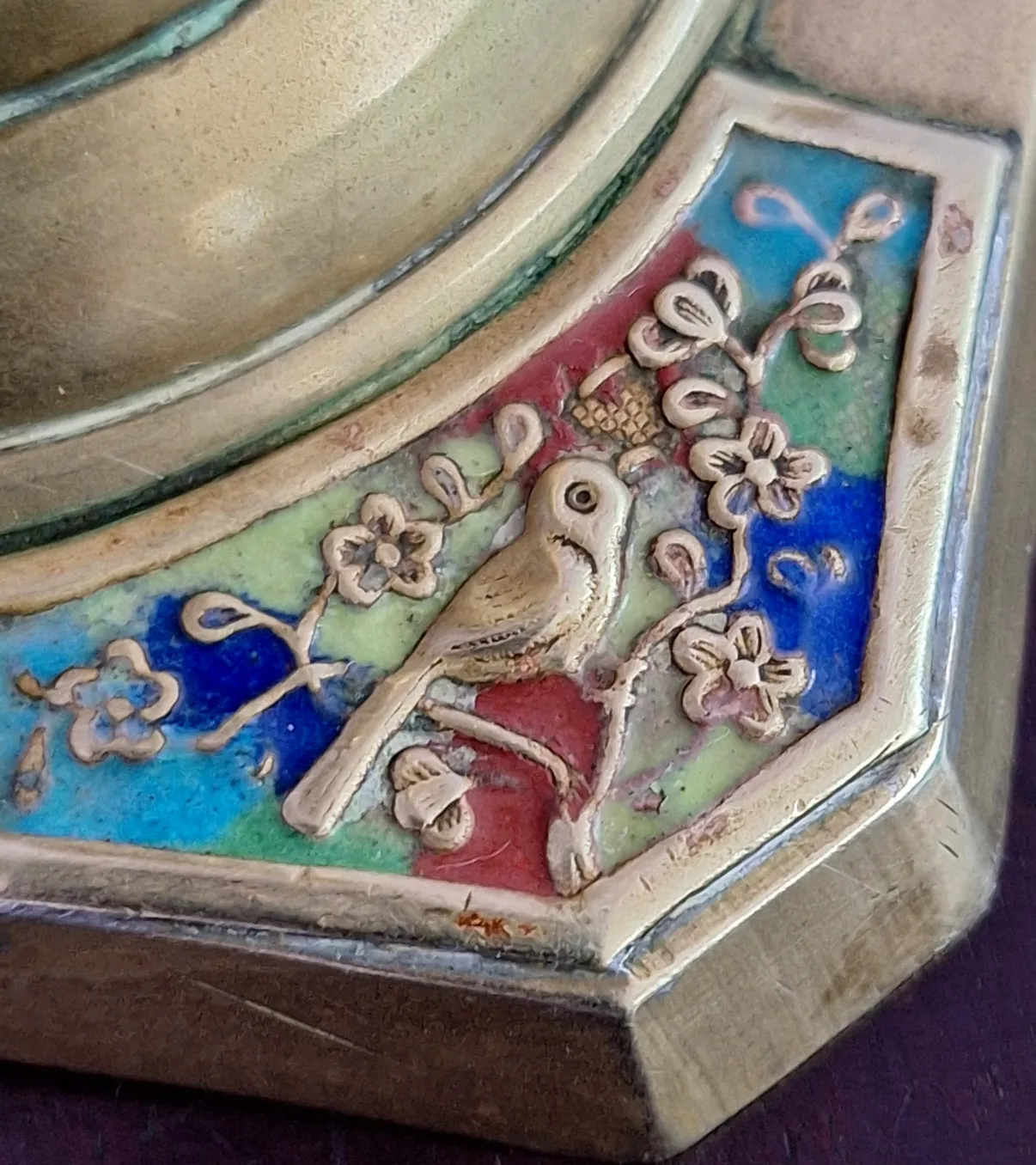 Vintage Brass Candlestick Holders (Pair) image indicator(4)