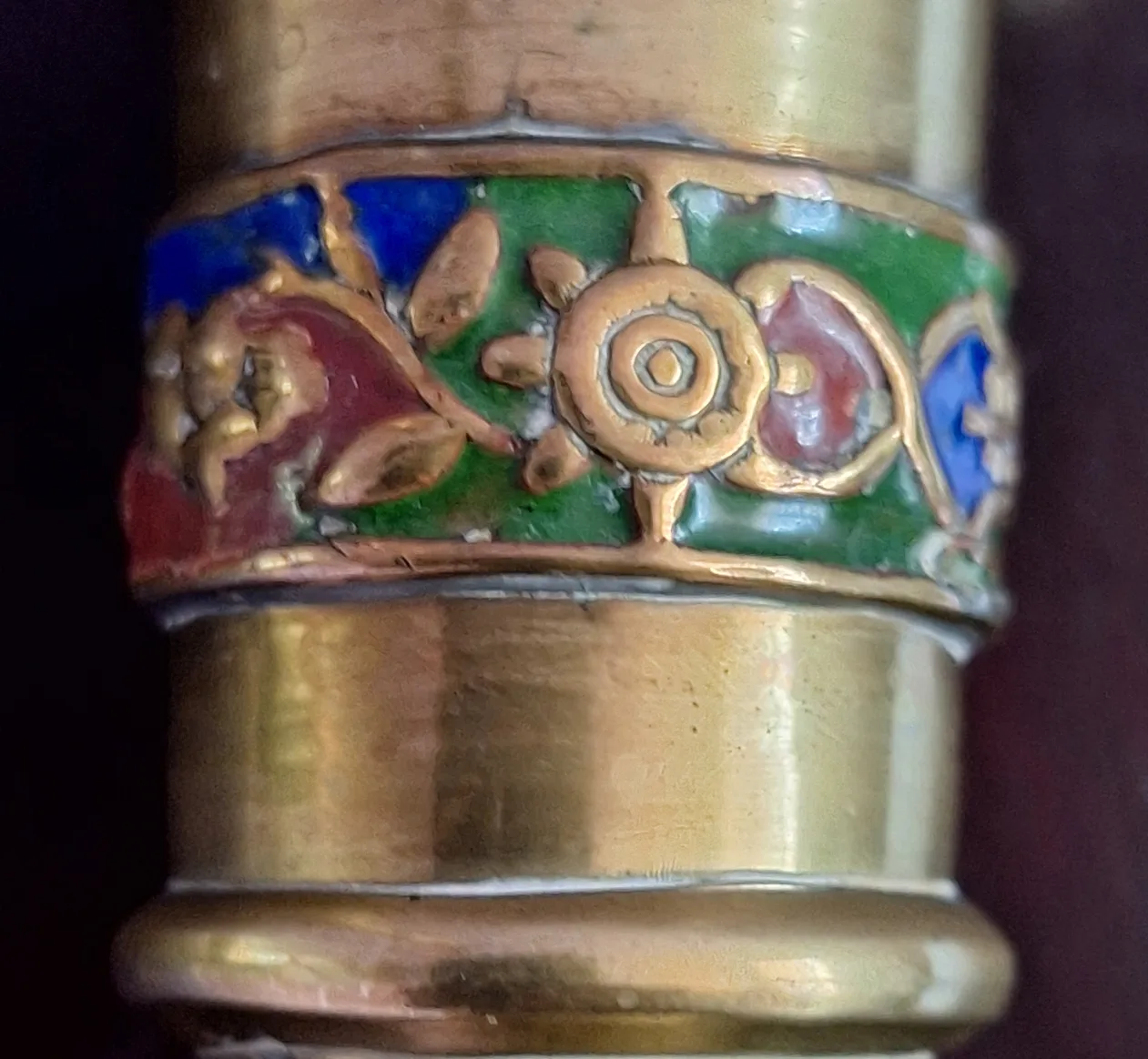 Vintage Brass Candlestick Holders (Pair) image indicator(5)