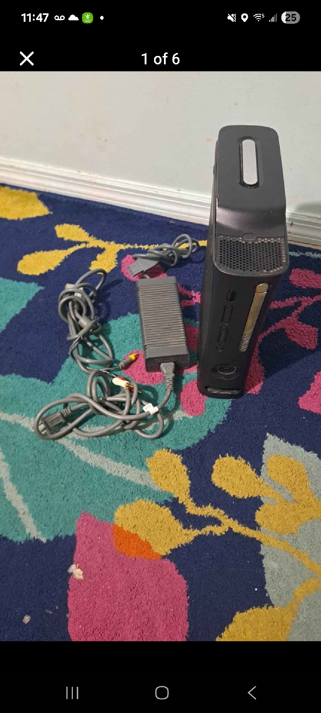 Xbox 360 Console with Power Supply