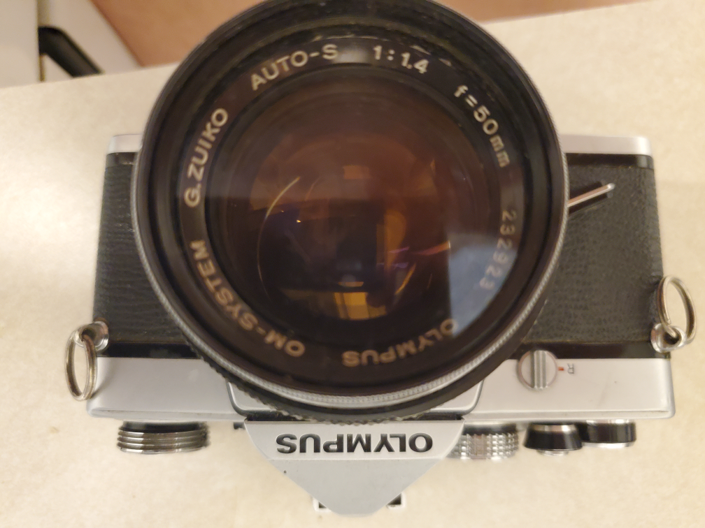 Olympus OM-1 Camera with Zuiko and Vivitar Lenses