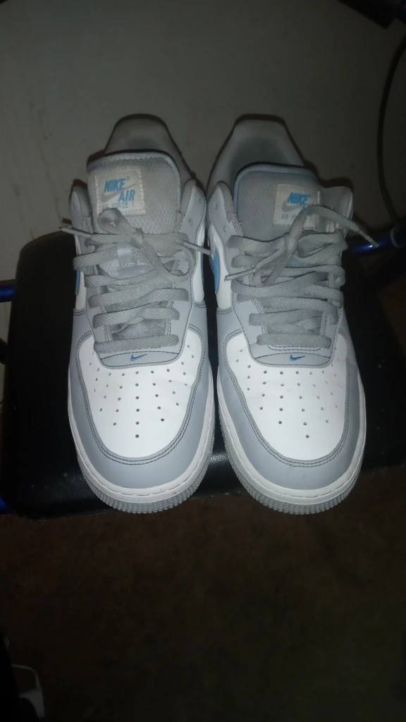 Nike Air Force 1 Low Gray/Blue - photo 5