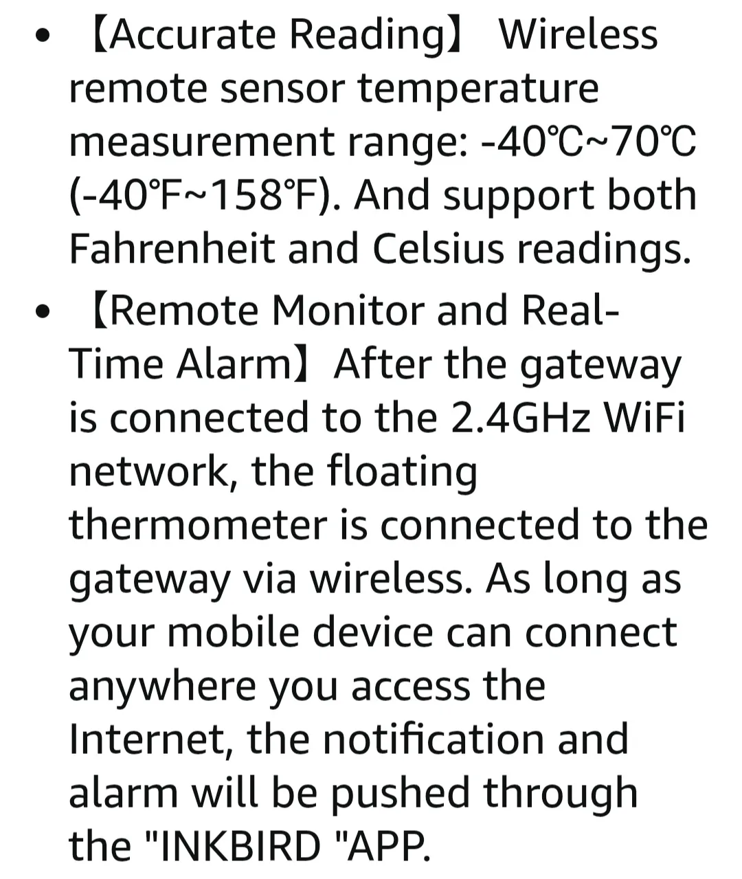 Wireless HOT TUB, POOL THERMOMETER, WiFi & App Control image indicator(9)