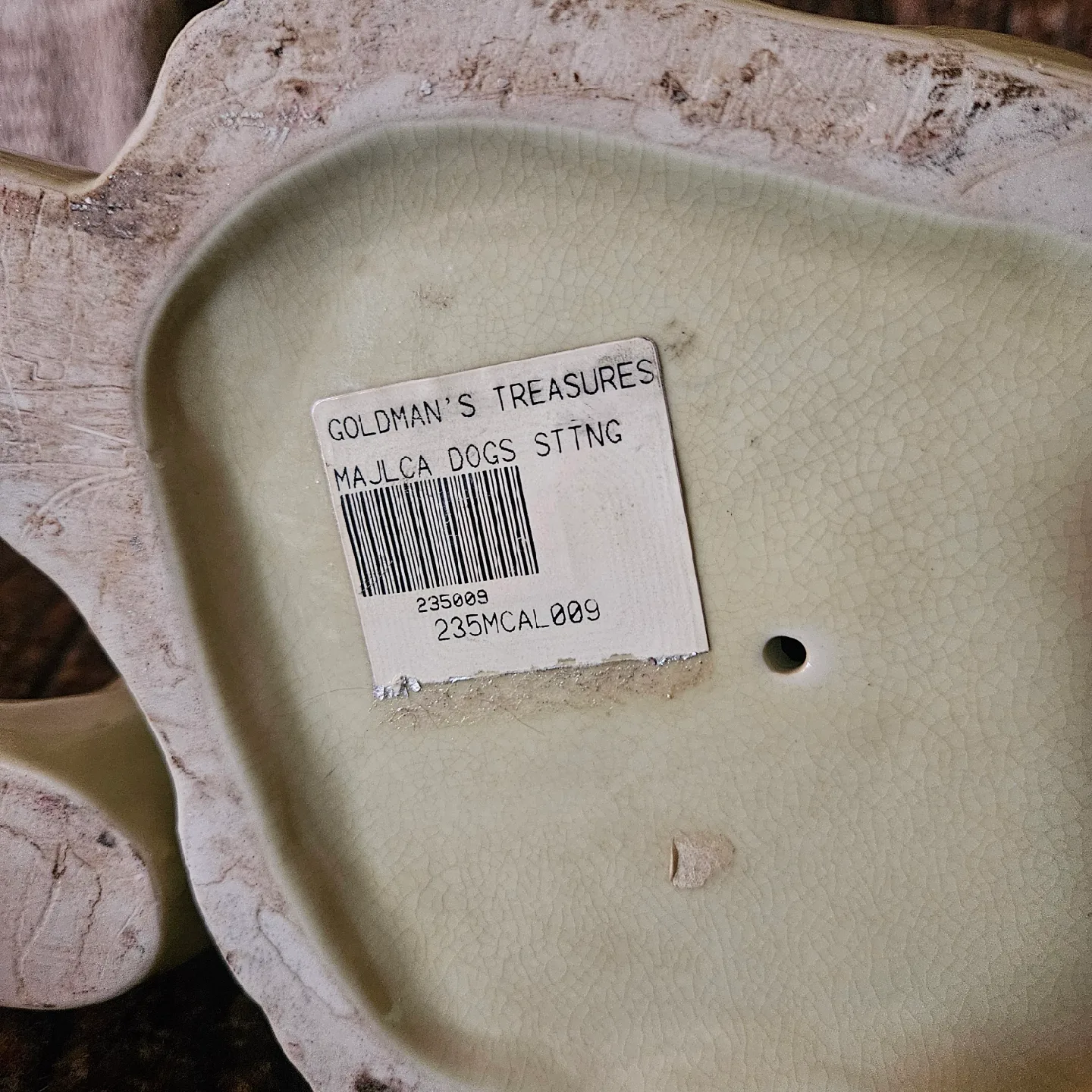 Majolica Spaniels Dogs Figurines image indicator(6)