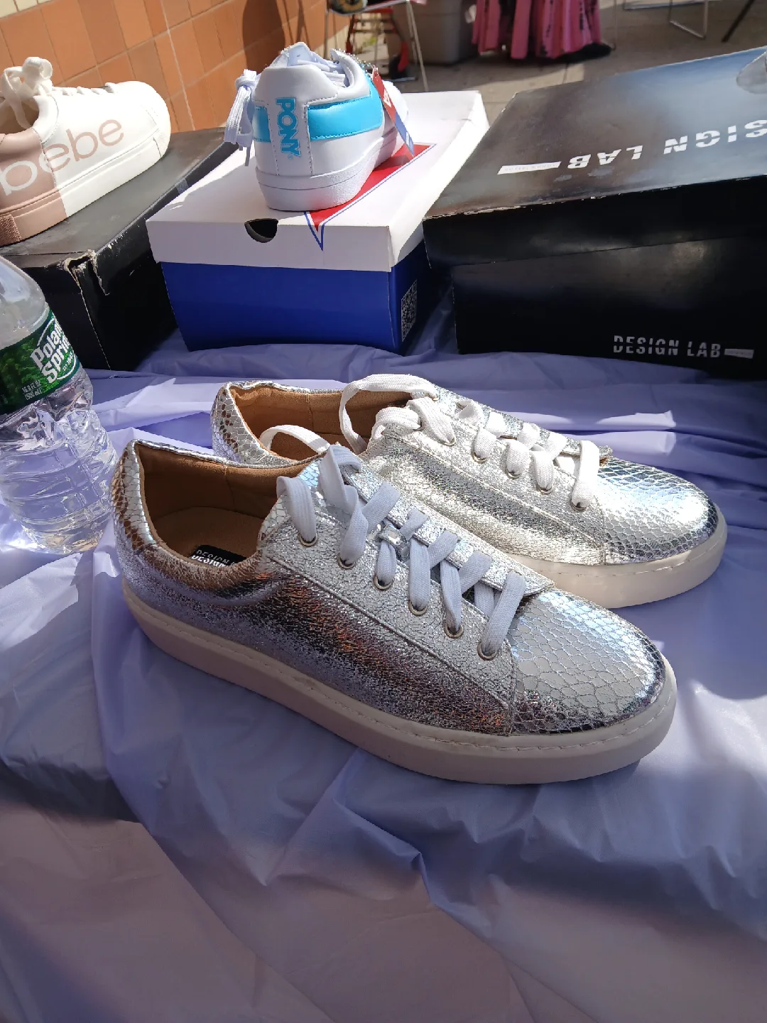 Design Lab Silver Sneakers image indicator(2)