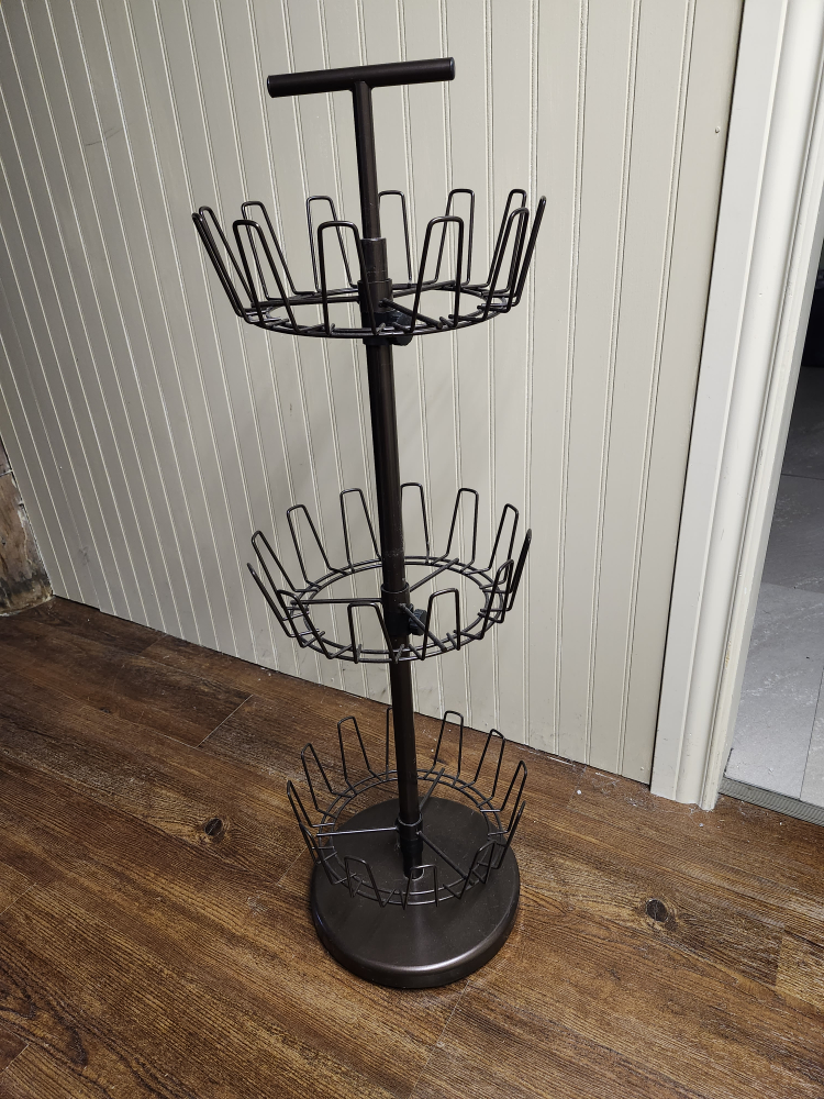 Three-Tier Metal Shoe Rack