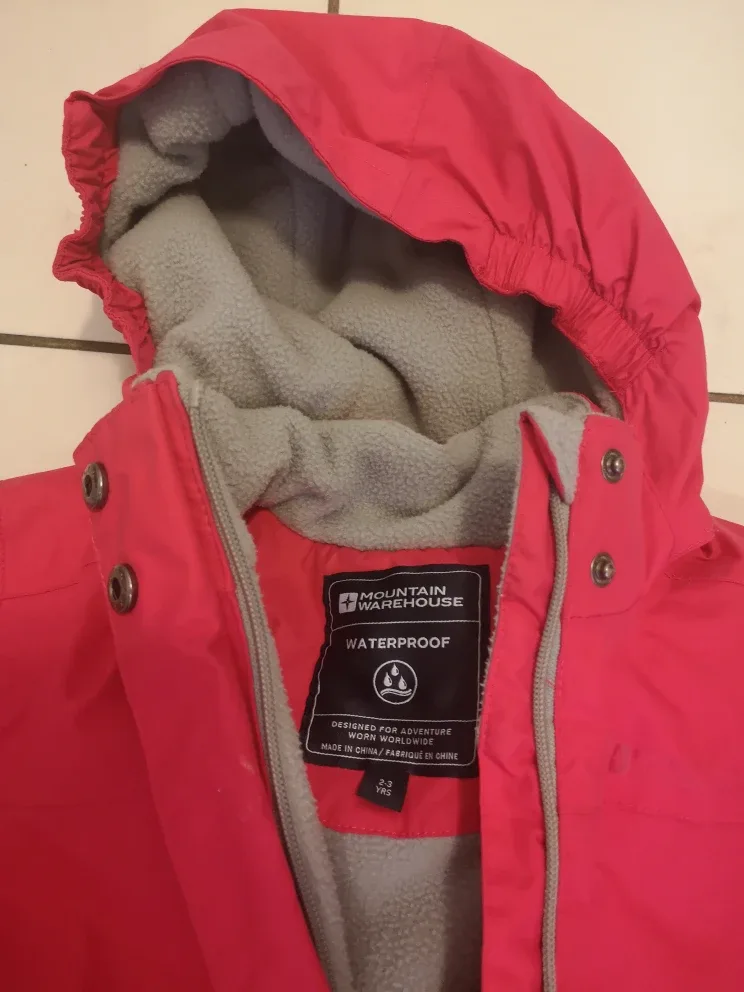 Mountain Warehouse Red Snowsuit - Size 2-3 Yrs image indicator(2)