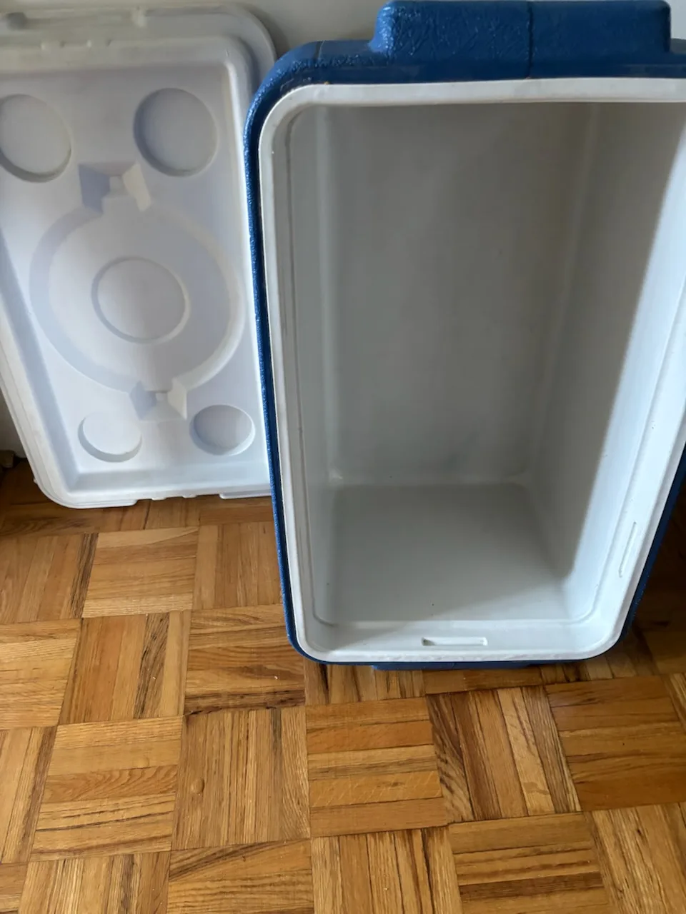 GUC COLEMAN BLUE COOLER Approx 48 Quart image indicator(3)