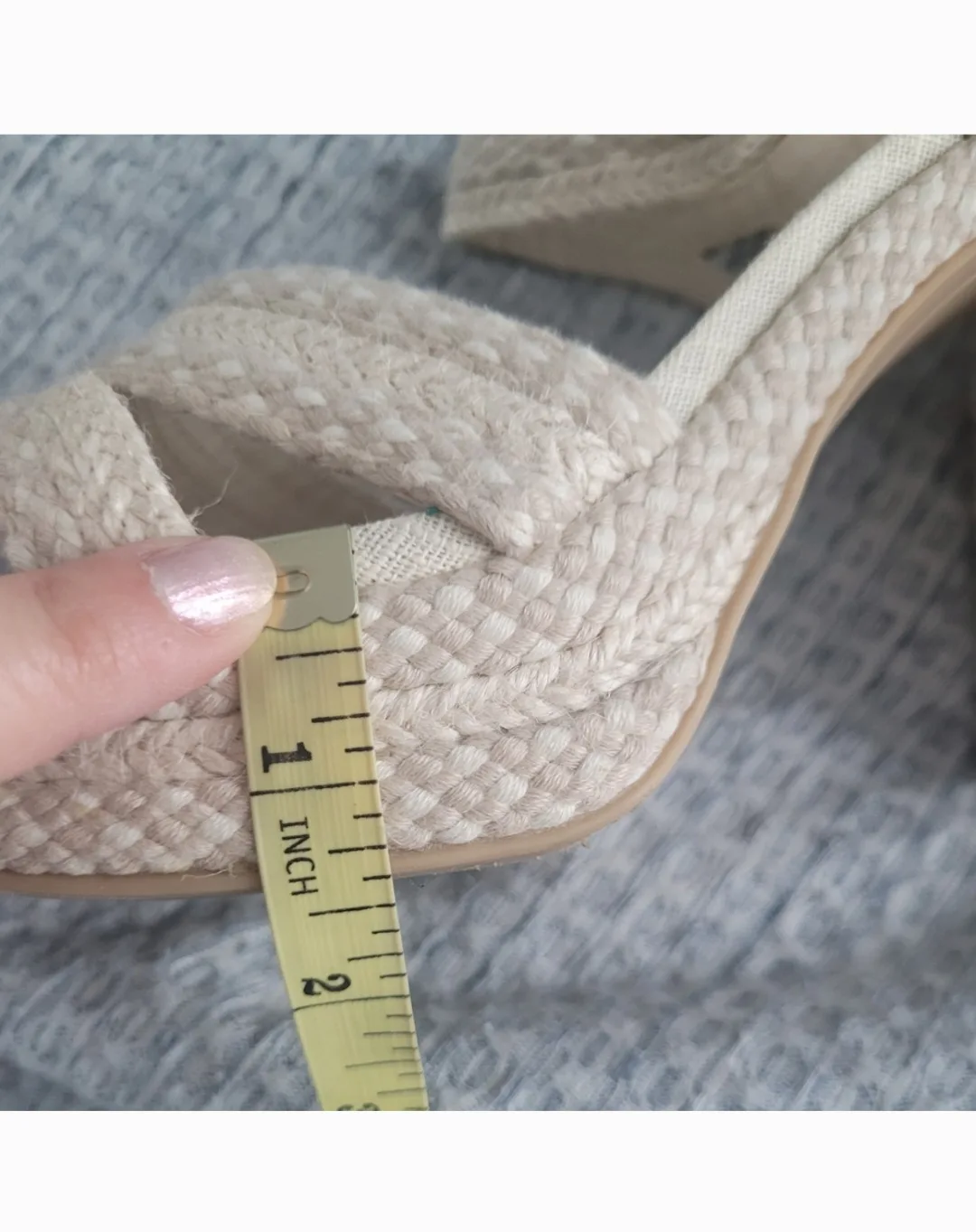Dolce Vita Tan Espadrille Platform Sandals- Size 9 image indicator(7)