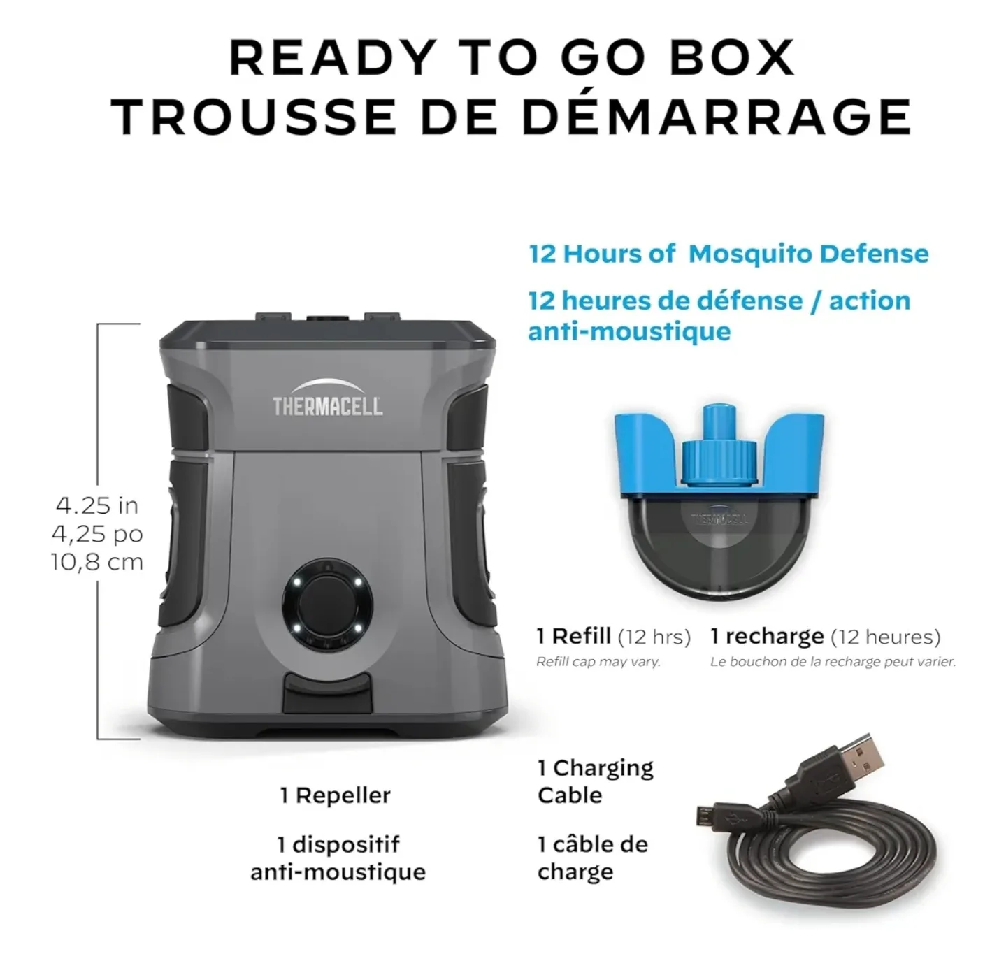 Thermacell Mosquito Repeller - 20ft Zone image indicator(2)