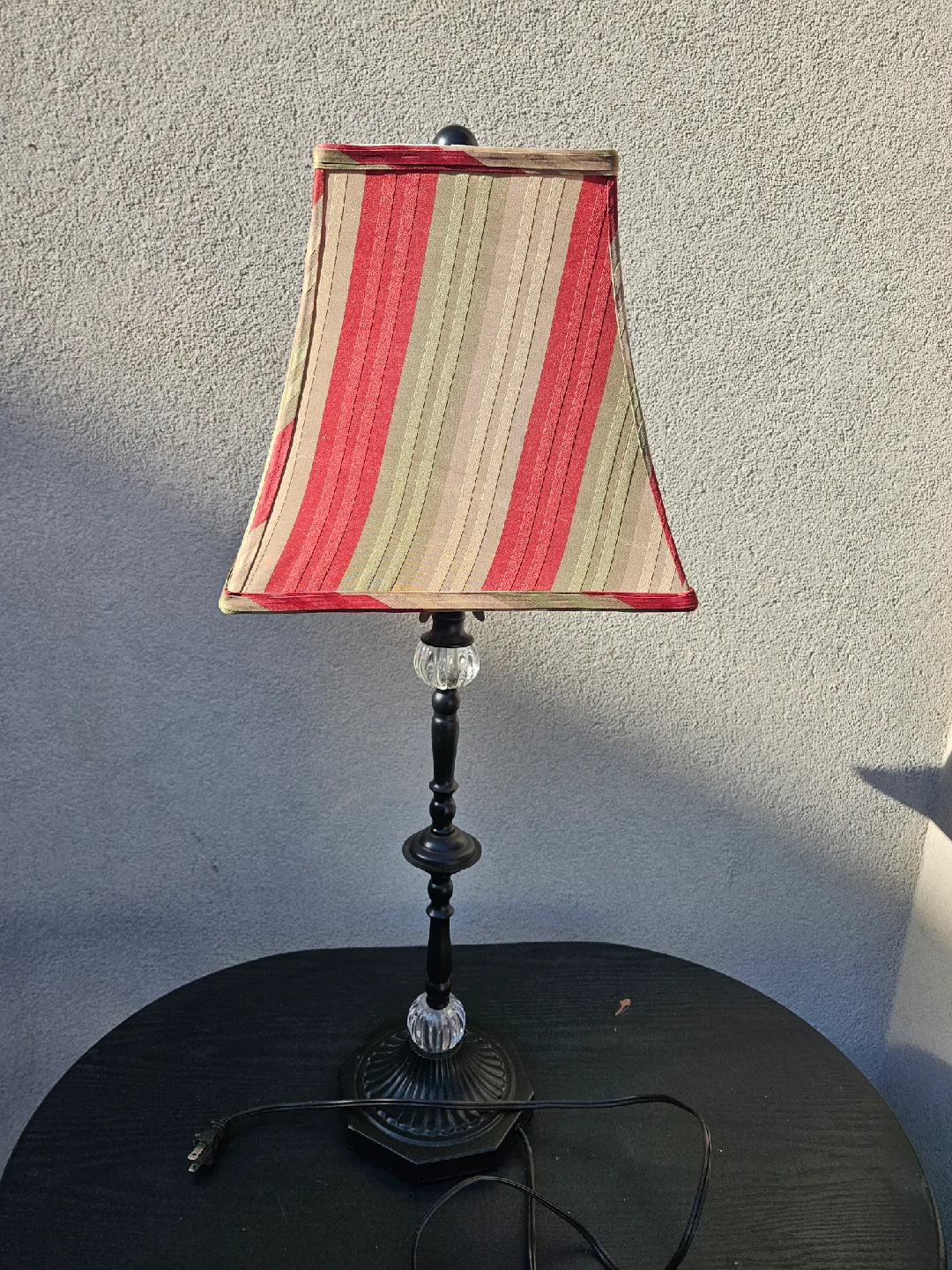 Striped Shade Table Lamp thumbnail