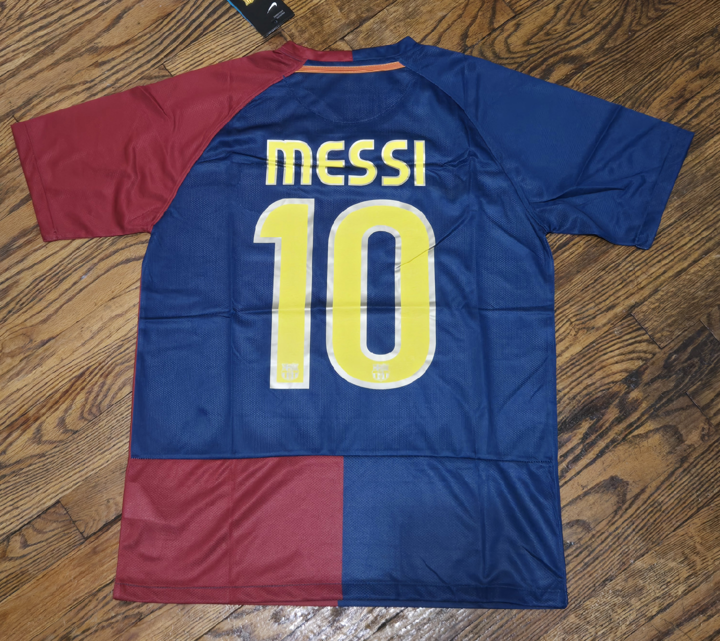 Nike FC Barcelona 2009 Messi Jersey - Size M and LG - photo 4