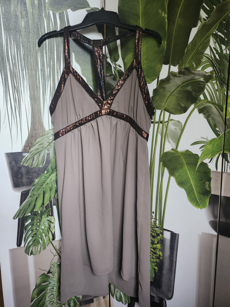 Gentle Fawn Tan Dress  - Size L