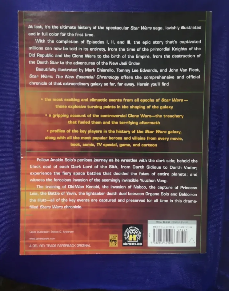 Star Wars Book ~ Essential Guide To Chronology image indicator(4)