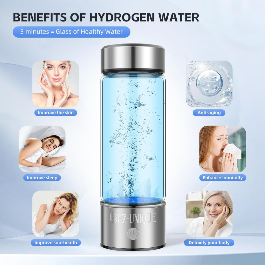 EZ-UNIQUE HYDROGEN WATER BOTTLE Generator - photo 2
