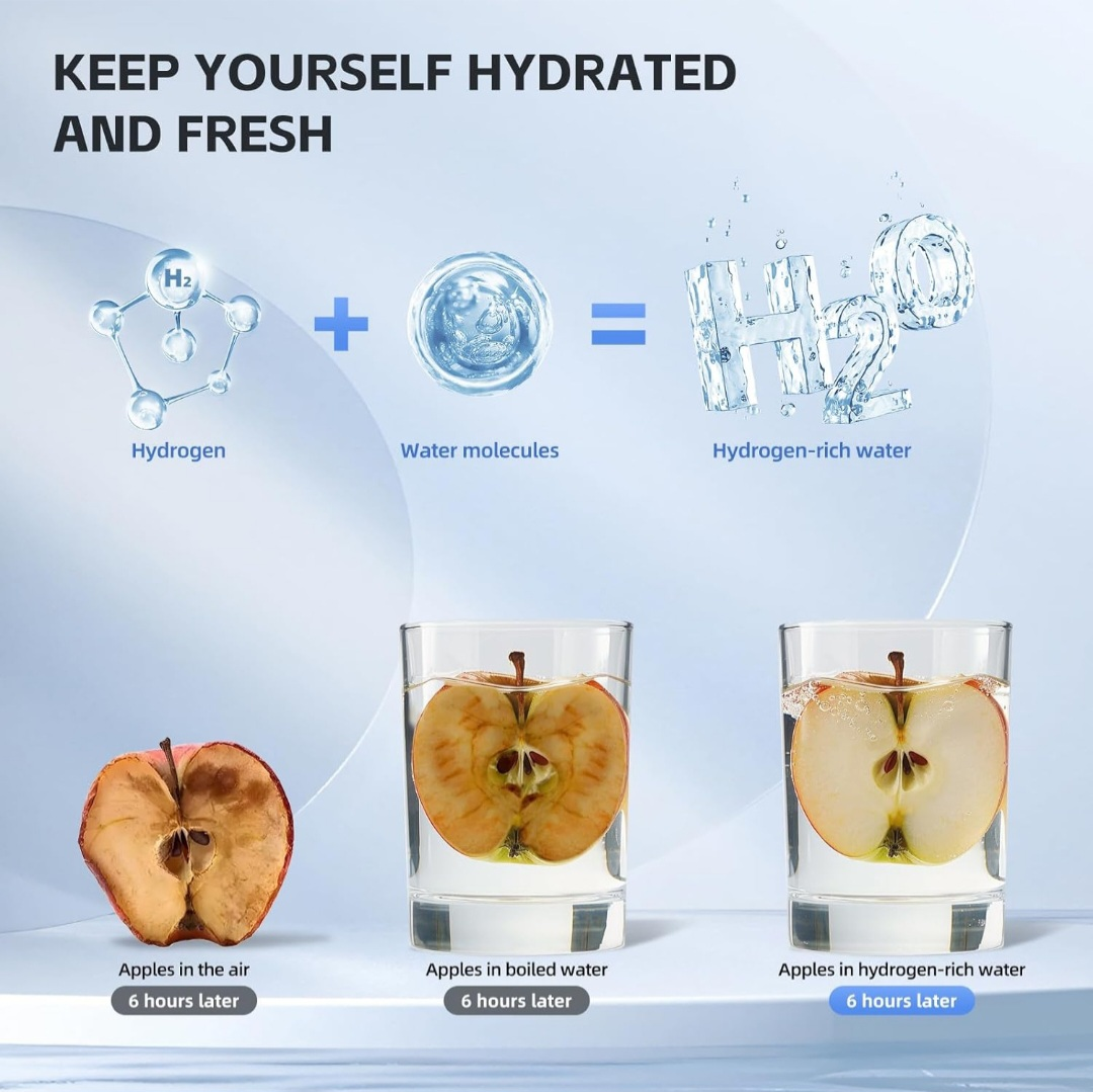 EZ-UNIQUE HYDROGEN WATER BOTTLE Generator - photo 3