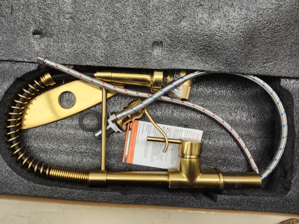New Appaso Gold Kitchen Faucet - photo 2