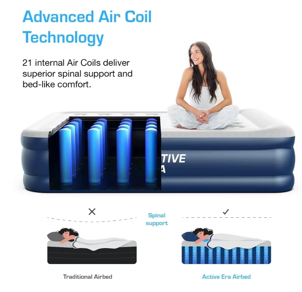 Active Era Airbed with Built-in Pump - photo 2