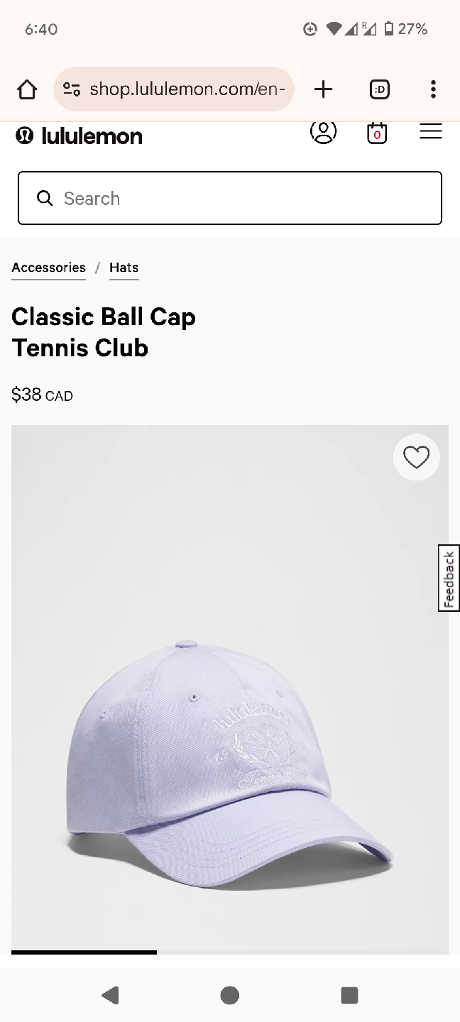 Lululemon Tennis Club Ball Cap - photo 2