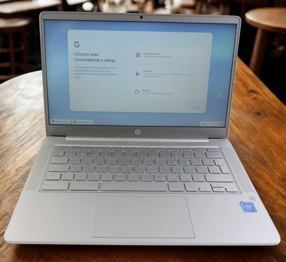 HP Chromebook - Silver Laptop image indicator(2)