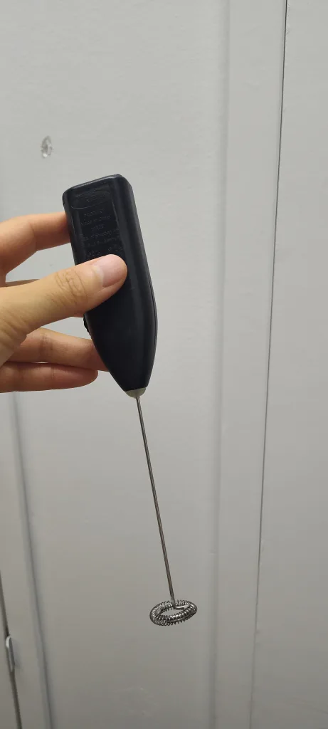 Electric Milk Frother - Black thumbnail
