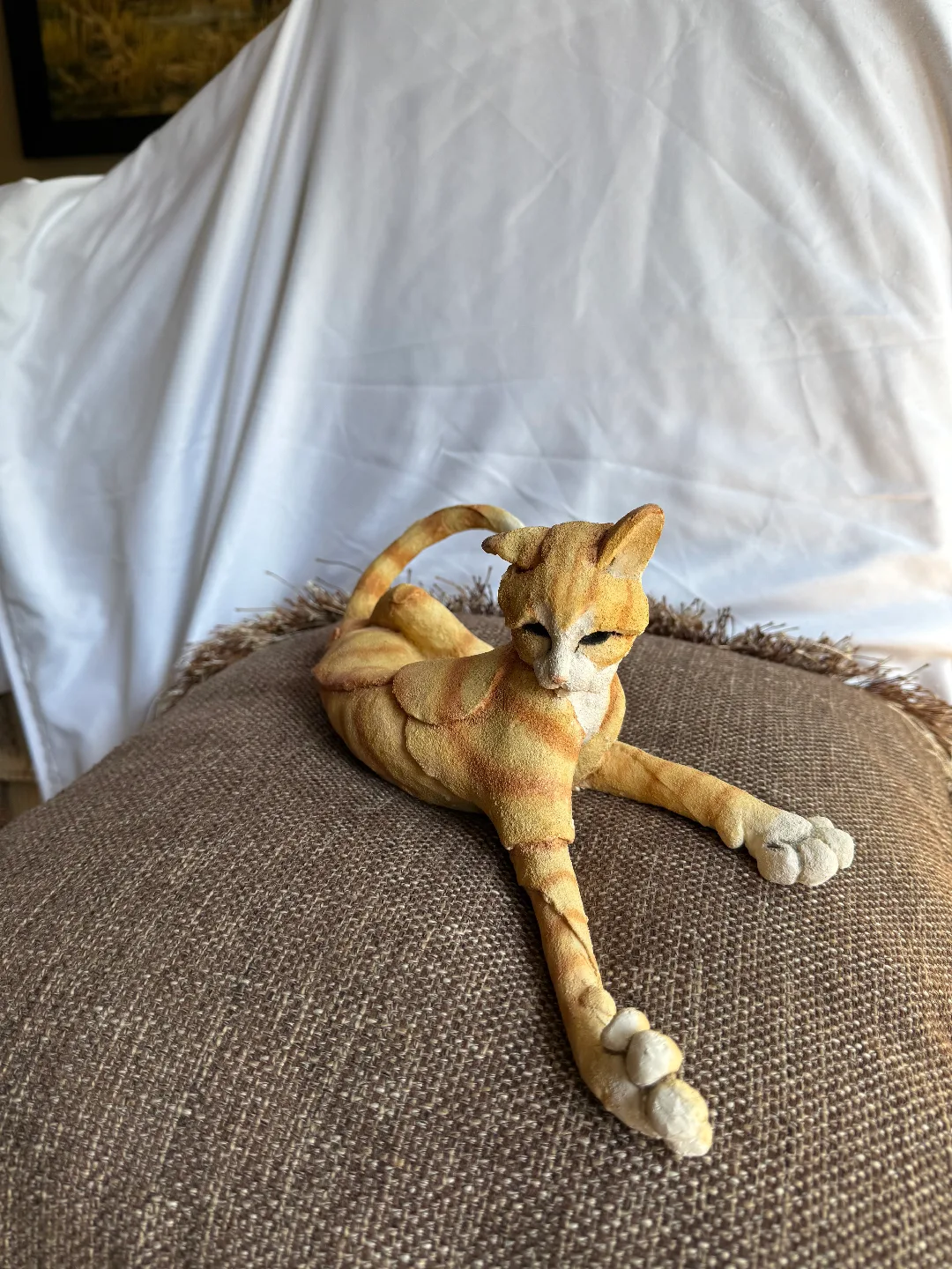 Country Artists Marmalade Cat Figurine thumbnail