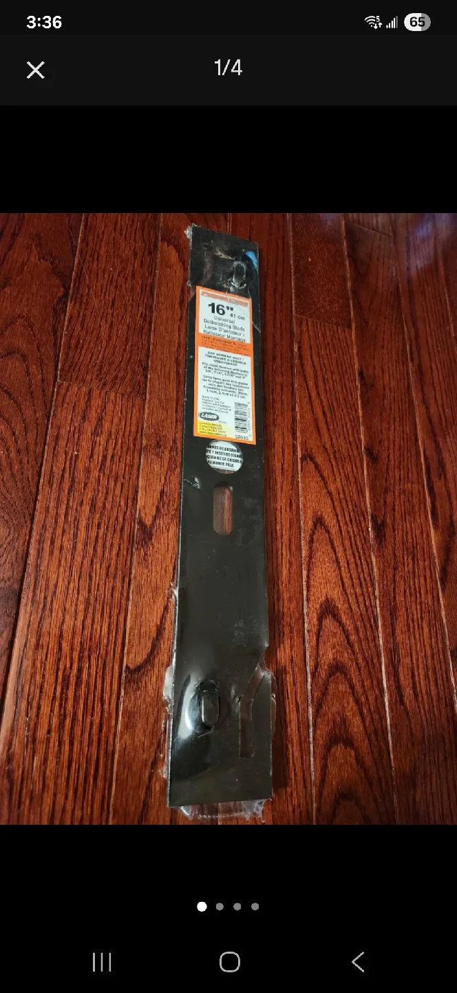 16" Universal Dethatching Blade - New thumbnail