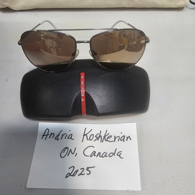 Prada Aviator Sunglasses with Case