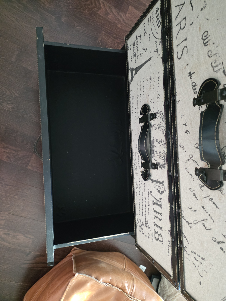 Paris Trunk Style 3-Drawer Chest - photo 4