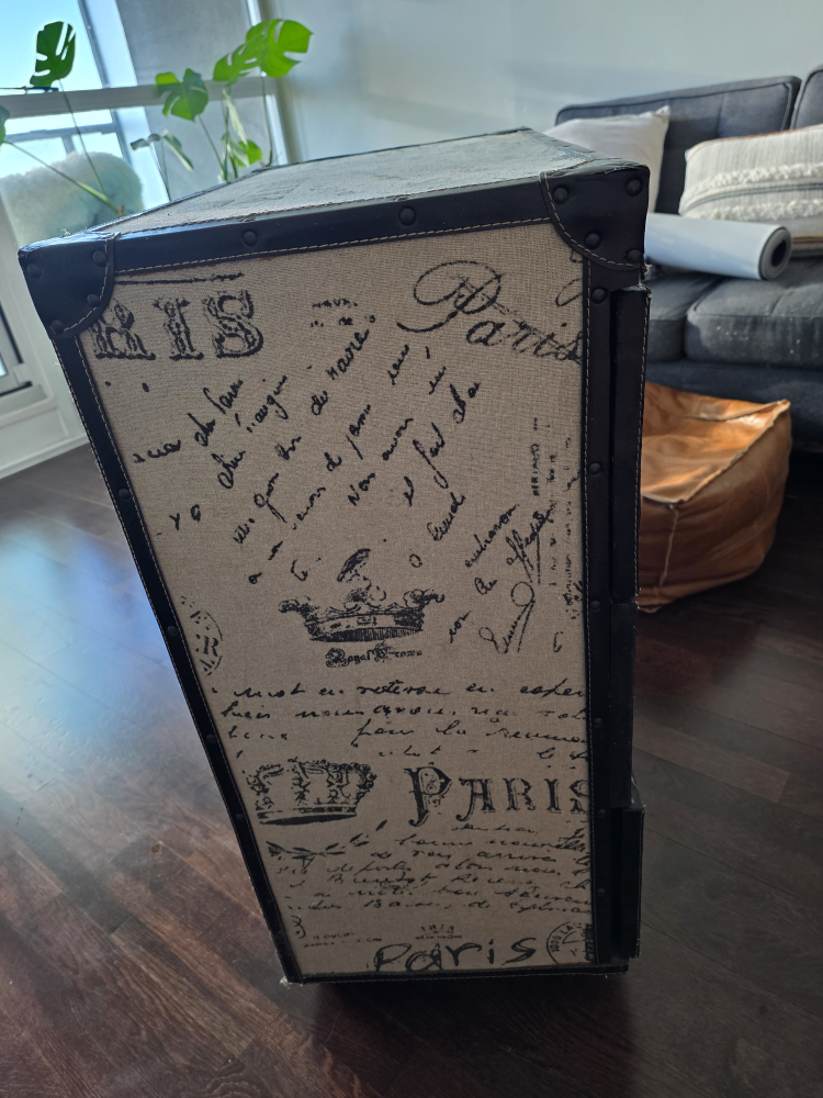 Paris Trunk Style 3-Drawer Chest - photo 5