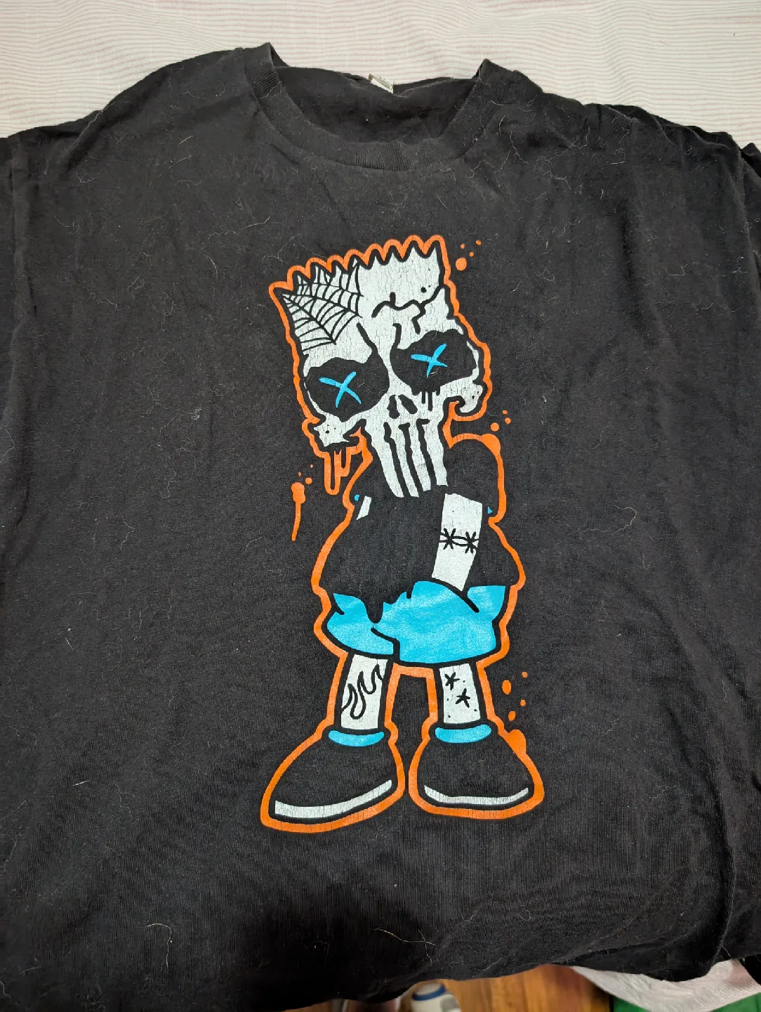Local Toronto Artist Designed T-Shirt Simpsons/Punisher thumbnail