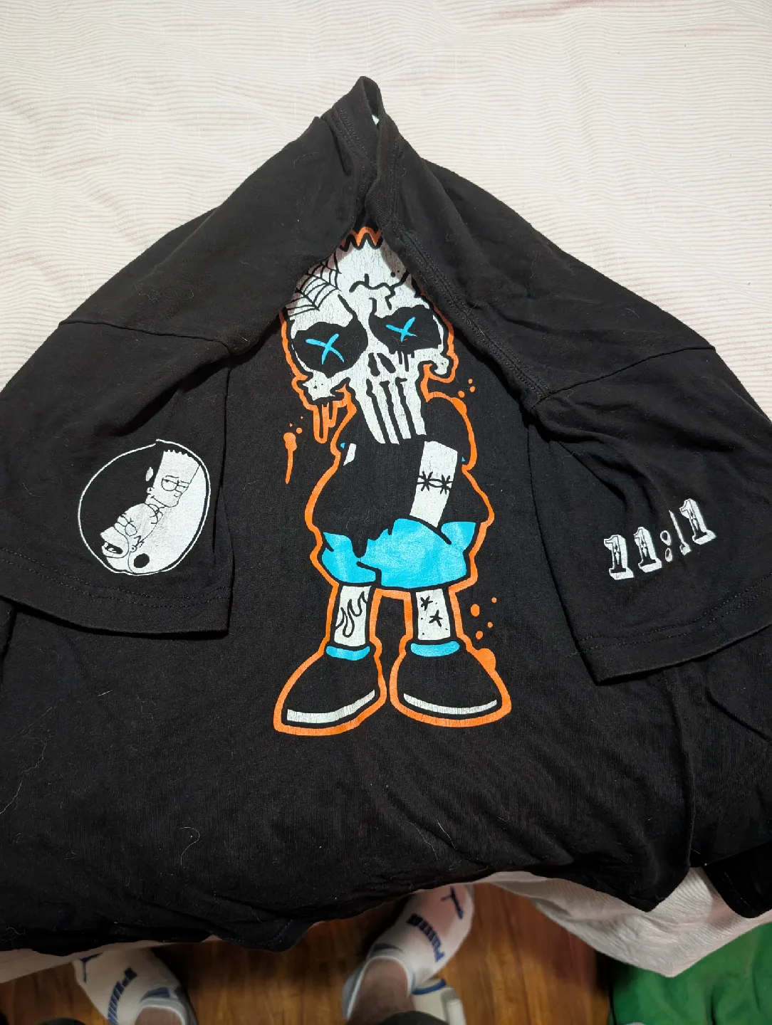 Local Toronto Artist Designed T-Shirt Simpsons/Punisher image indicator(2)