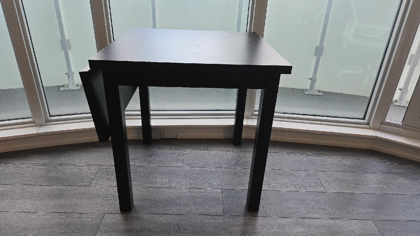 IKEA NORDVIKEN Drop-leaf Table, Black image indicator(2)