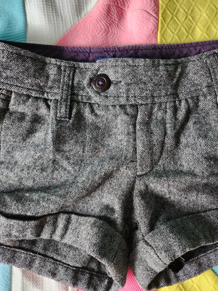 American Eagle twee grey shorts image indicator(3)